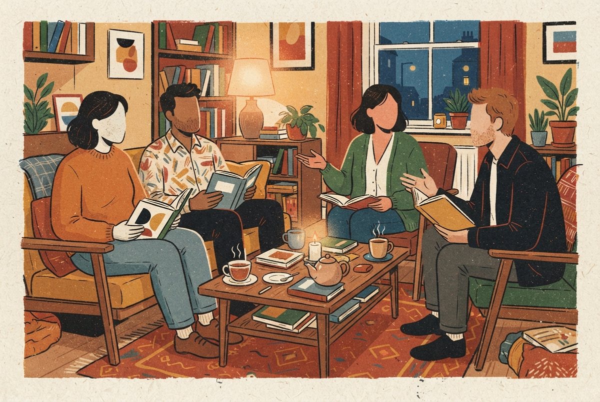 Illustration — Cercles de lecture