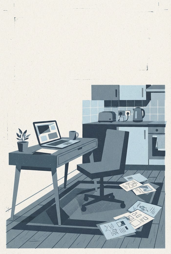 Couverture : Le bureau et son double