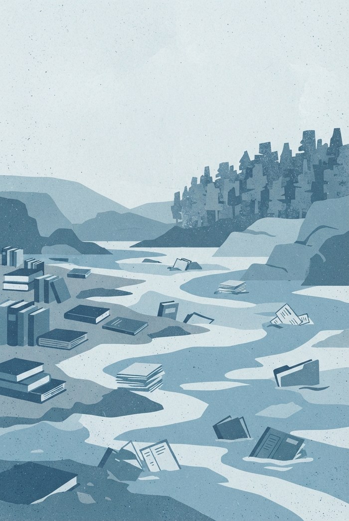 Couverture : Le fleuve et ses comptables